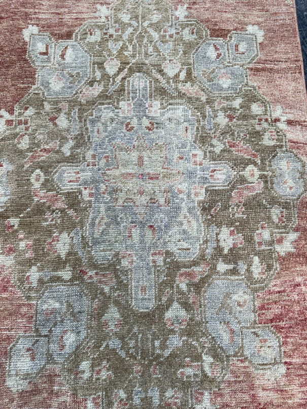 Turkish Vintage Runner Rug 2'6'' x 10'4'' #13041