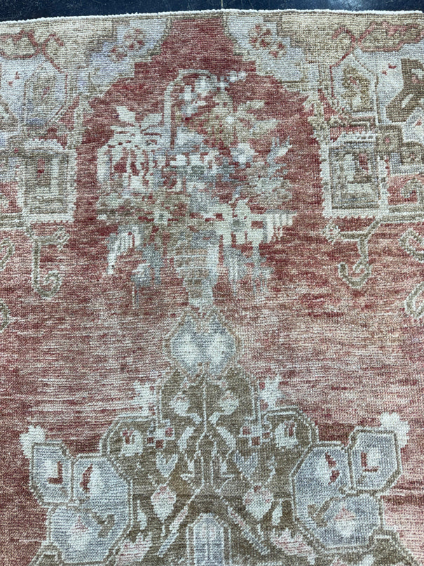 Turkish Vintage Runner Rug 2'6'' x 10'4'' #13041