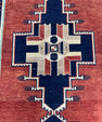 Turkish Vintage Runner Rug 3'4'' x 8'8'' #13038