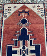 Turkish Vintage Runner Rug 3'4'' x 8'8'' #13038