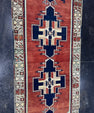 Turkish Vintage Runner Rug 3'4'' x 8'8'' #13038