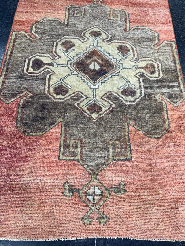 Turkish Vintage Runner Rug 2'8'' x 9'10'' #13039
