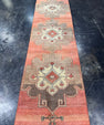 Turkish Vintage Runner Rug 2'8'' x 9'10'' #13039