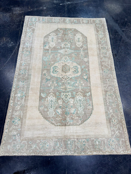 Turkish Vintage Rug 5'8'' x 8'7'' #13034