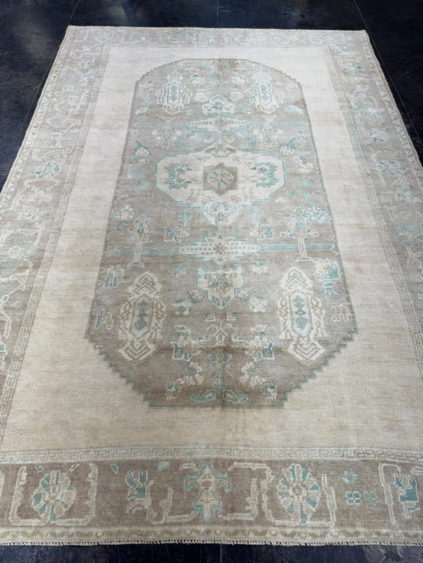 Turkish Vintage Rug 5'8'' x 8'7'' #13034