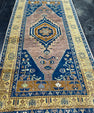 Turkish Vintage Rug 4'4'' x 8'2'' #13035