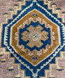 Turkish Vintage Rug 4'4'' x 8'2'' #13035