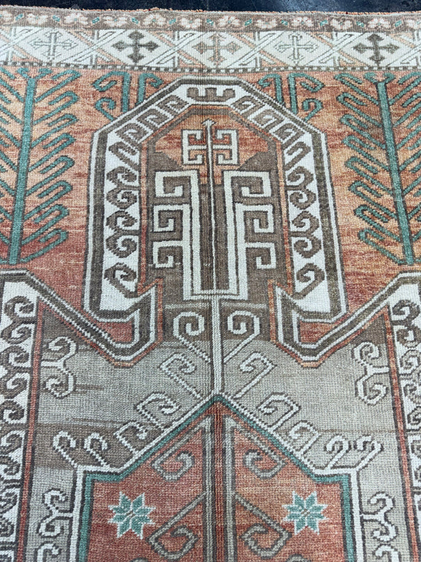 Turkish Vintage Rug 5'2'' x 9'2'' #13032