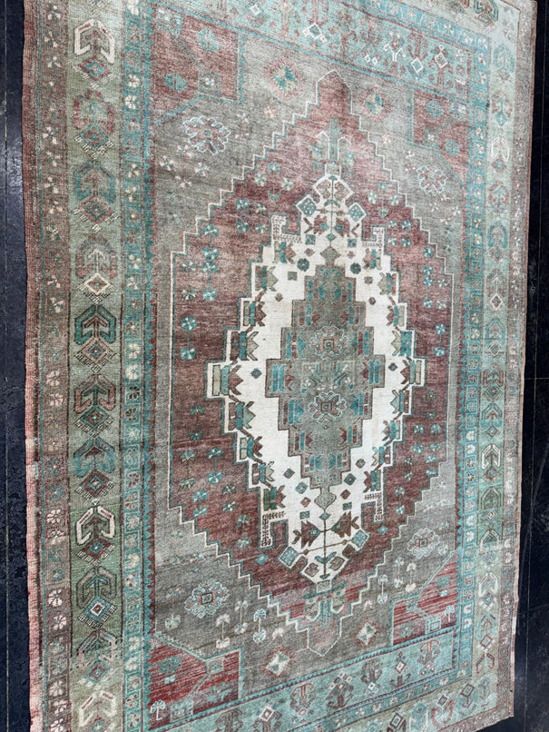 Turkish Vintage Rug 5'8'' x 9' #13030