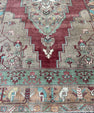 Turkish Vintage Rug 4'8'' x 9'1'' #13047