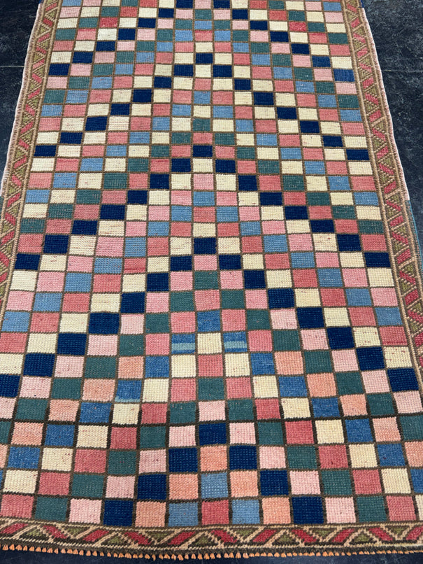Turkish Vintage Rug 3'1'' x 6'7'' #13045