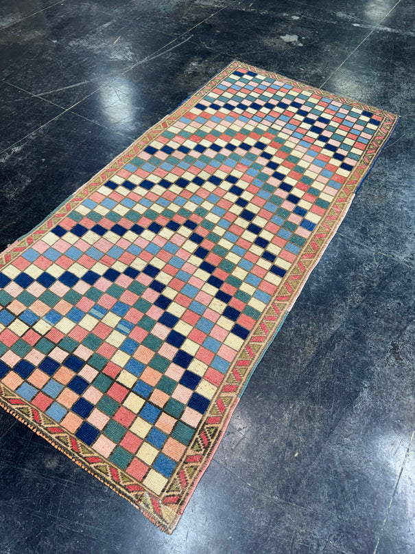 Turkish Vintage Rug 3'1'' x 6'7'' #13045