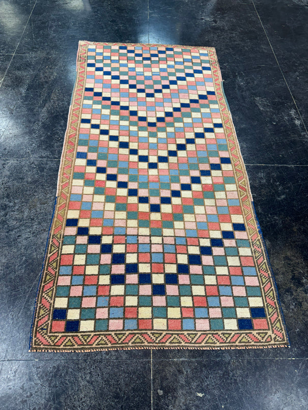 Turkish Vintage Rug 3'1'' x 6'7'' #13045