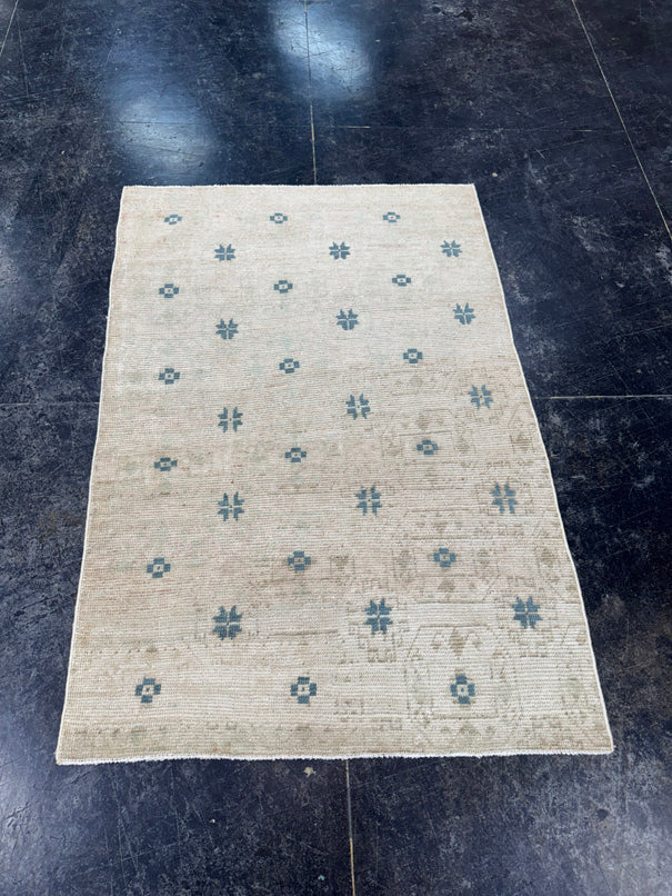 Turkish Vintage Rug 3' x 4'6'' #13042