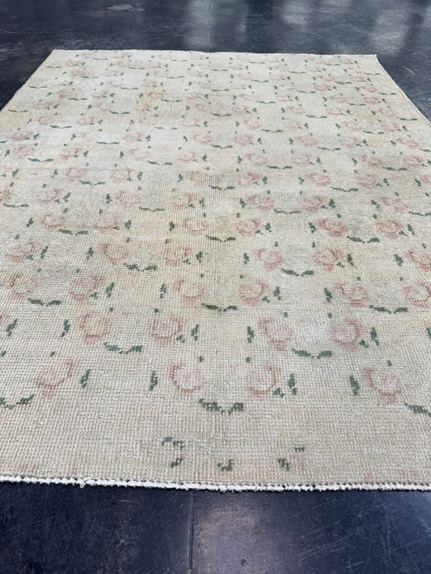 Turkish Vintage Rug 3'5'' x 4'5'' #13043