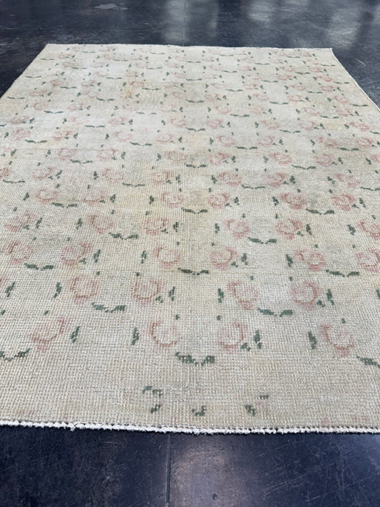 Turkish Vintage Rug 3'5'' x 4'5'' #13043