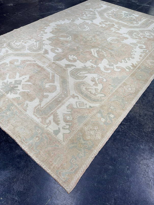Turkish Vintage Rug 6'2'' x 9'5'' #13028
