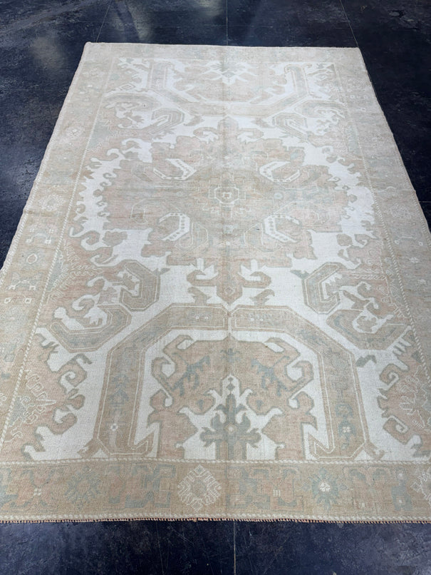 Turkish Vintage Rug 6'2'' x 9'5'' #13028
