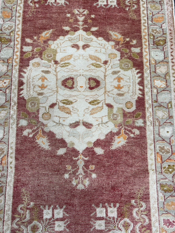 Turkish Vintage Rug 2'10'' x 5'3'' #13024