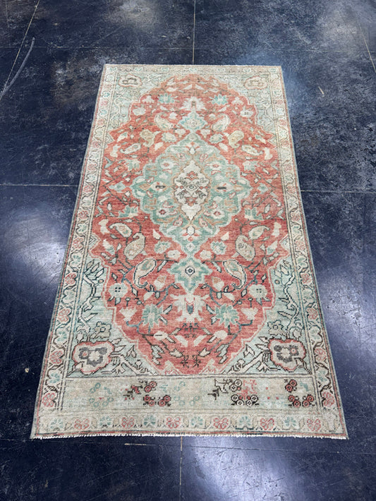 Turkish Vintage Rug 3' x 5'6'' #13025