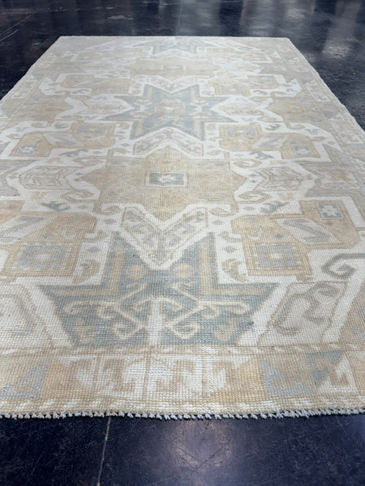 Turkish Vintage Rug 3'9'' x 6' #13037