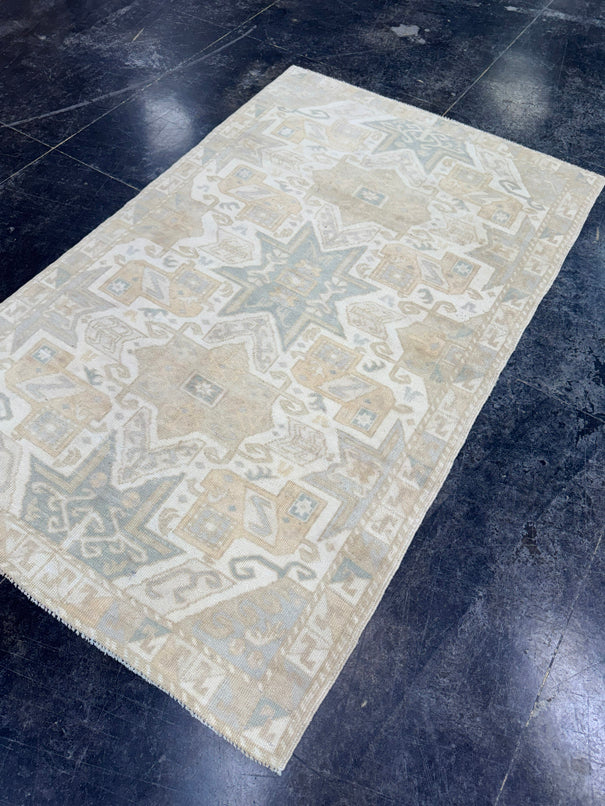 Turkish Vintage Rug 3'9'' x 6' #13037