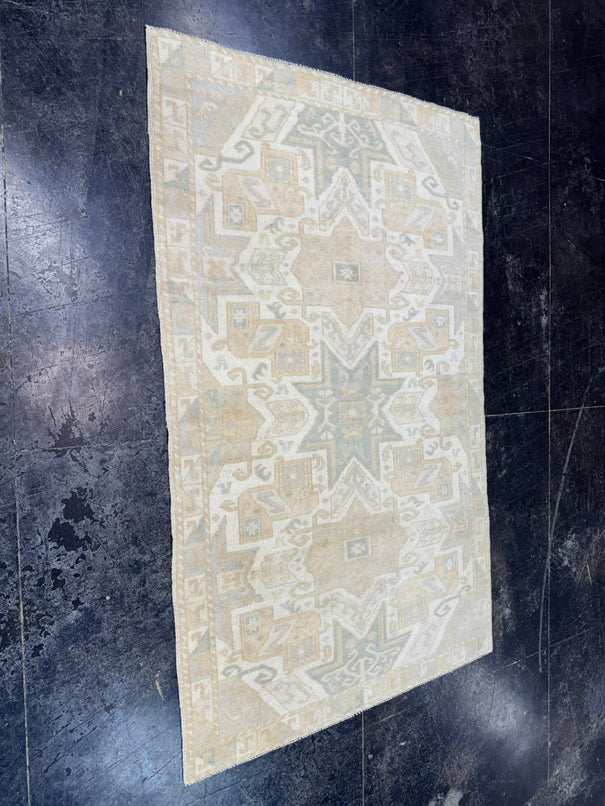 Turkish Vintage Rug 3'9'' x 6' #13037