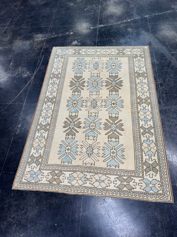 Turkish Vintage Rug 5'3'' x 7'6'' #13026