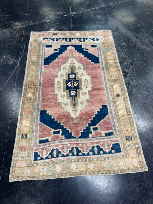 Turkish Vintage Rug 5'1'' x 8'1'' #13018