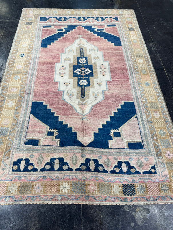 Turkish Vintage Rug 5'1'' x 8'1'' #13018