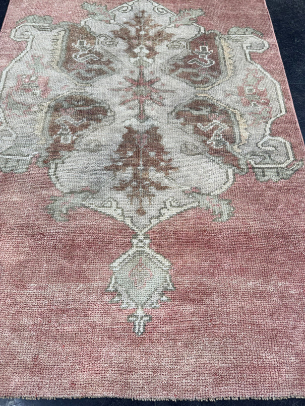 Turkish Vintage Runner Rug 3'1'' x 11'10'' #13016