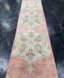 Turkish Vintage Runner Rug 3'1'' x 11'10'' #13016
