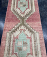 Turkish Vintage Runner Rug 3' x 13'6'' #13014