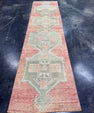 Turkish Vintage Runner Rug 3'1'' x 12'2'' #13015