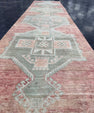 Turkish Vintage Runner Rug 3'1'' x 12'2'' #13015