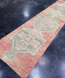 Turkish Vintage Runner Rug 3'1'' x 12'2'' #13015