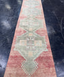 Turkish Vintage Runner Rug 3'1'' x 12'2'' #13015