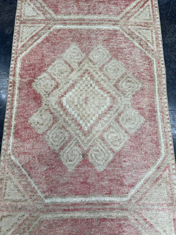 Turkish Vintage Runner Rug 2'10'' x 11'2'' #13011