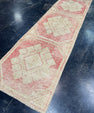Turkish Vintage Runner Rug 2'10'' x 11'2'' #13011