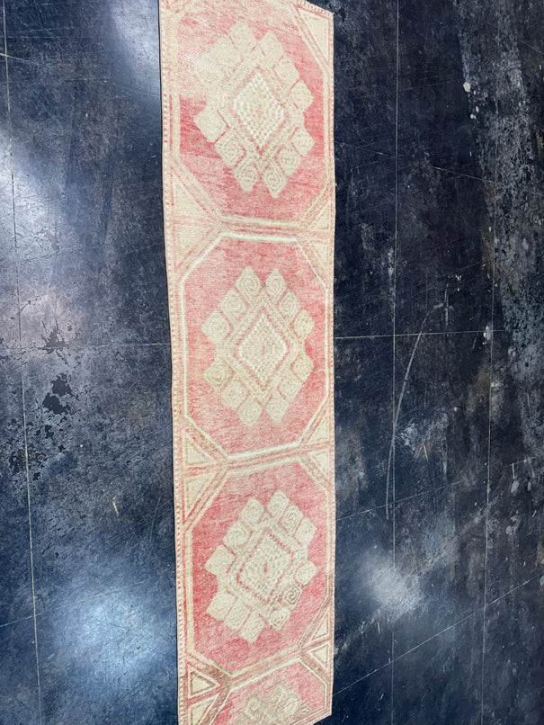 Turkish Vintage Runner Rug 2'10'' x 11'2'' #13011