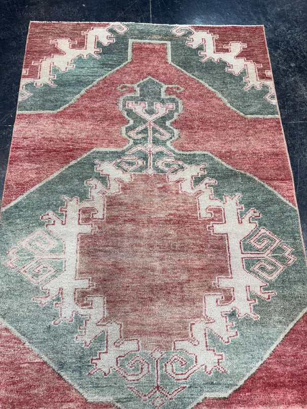 Turkish Vintage Runner Rug 3'1'' x 9'3'' #13008