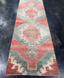 Turkish Vintage Runner Rug 3'1'' x 9'3'' #13008