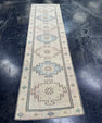 Turkish Vintage Runner Rug 2'7'' x 9'1'' #13009
