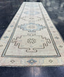 Turkish Vintage Runner Rug 2'7'' x 9'1'' #13009