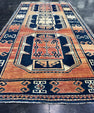 Turkish Vintage Runner Rug 3'3'' x 6'8'' #13007