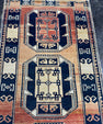 Turkish Vintage Runner Rug 3'3'' x 6'8'' #13007