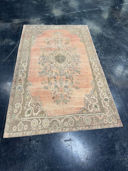 Turkish Vintage Rug 5'6'' x 8'10'' #13004