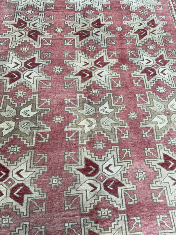 Turkish Vintage Rug 6'3'' x 9'1'' #13005