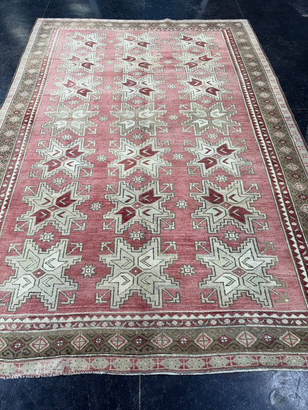 Turkish Vintage Rug 6'3'' x 9'1'' #13005