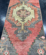 Turkish Vintage Runner Rug 2'10'' x 10' #13003